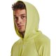 thumbnail image 3 of Sudadera con capucha Under Armour Rival Fleece para hombre, color amarillo lima/blanco, XXL, 3 of 5