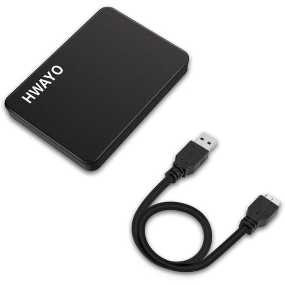Disco Duro Externo HWAYO 1TB USB 3.0 Ultra Slim 2.5