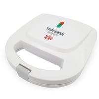 Sandwichera Telefunken Tfl Easymaker T Antiadherente 2 Panes Color Blanco