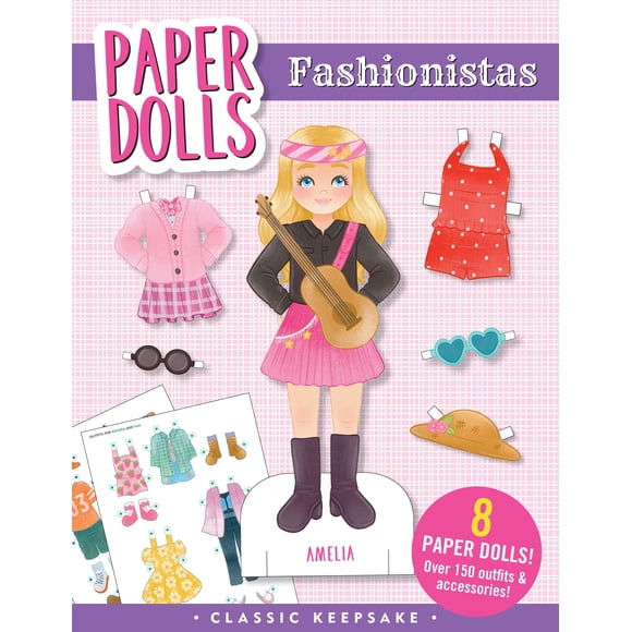 Muñecas de Papel PETER PAUPER PRESS Fashionistas