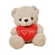 thumbnail image 2 of Oso De Corazón De Peluche, Regalos Del Día De San Valentín Para Niños, Amantes, Niños Y Niñas, Color Beige, 2 of 5