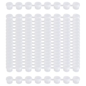 Bothyi - 20 Tiras Vacías Para Botes De Pintura, Tiras Para Contenedores De Pintura Diy Para Aulas Escolares, 2Ml, 20Cm