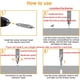 thumbnail image 2 of Set Extractor de Tornillos THOSAF de 6 Piezas HSS 4341, 2 of 3
