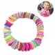 thumbnail image 2 of Paquete de 100 coleteros multicolores de 10 estilos, bandas elásticas para el cabello, pequeñas bandas para el cabello para niños, bebés, niñas y mujeres., 2 of 8