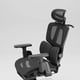 thumbnail image 2 of Silla De Oficina Ergonomica Pata Acero Con Colgador De Ropa Color Negro Material Del Tapizado Algodón, 2 of 8
