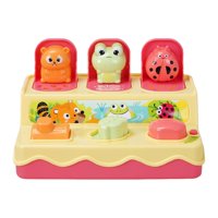 Bothyi - Juego De Escondite De Animales Animales Juguetes De Aprendizaje Para Niños Mayores De 18 Meses Amarillo