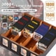 thumbnail image 2 of Caja de Almacenamiento para Cartas Komick 3000+ Cuero PU Negro/Oro, 2 of 6