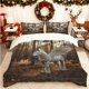 thumbnail image 1 of Unicorn Pegasus Printed Duvet Cover Set Soft Duvet Cover + Two Pillowcases Skin-Friendly and Breathable Suitable for Home Bedroom/Guest Room All-Season Use Idea, 1 of 1