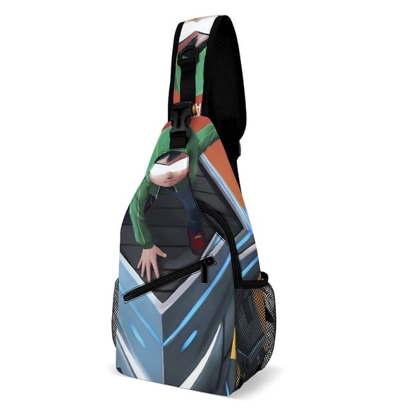 Ejen Ali Riñonera Bandolera con Estampado Integral para Hombres y Mujeres,