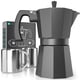 thumbnail image 1 of Cafetera Espresso Stovetop, cafetera con forma de caimán, 360 ml, 6 tazas, 1 of 7
