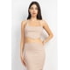 thumbnail image 1 of Conjunto De Top Y Falda Asimétricos Con Espalda Cruzada, 1 of 5