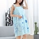 thumbnail image 2 of 1pc Quick-Drying Cartoon Bathrobe with Thick Straps - Absorbent Microfiber Spa Wrap Towel for Home and Bathroom, 2 of 5