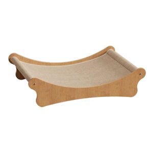 Ioensy - Rascador De Madera Para Gatos, Resistente Al Desgaste, Resistente, Mediano