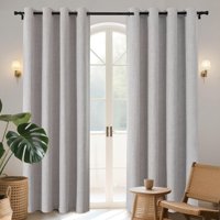 Cortinas Opacas Joydeco Burg, 183 Cm, 2 Paneles, 100% Opacas