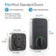 thumbnail image 4 of Perno de actualización Smart Lock ULTRALOQ 2025 con huella digital WiFi IP65, 4 of 7