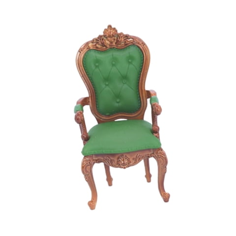 Bothyi - 1/12 Diy Escena Casa De Muñecas Silla Para Sala De Estar Muebles De Casa De Muñecas Decoración Verde Claro