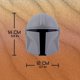thumbnail image 4 of Casco ligero de sobremesa Paladone The Mandalorian 14cm, 4 of 6
