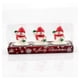 thumbnail image 1 of Velas Navideñas Pack 3 unidades Decoración Navideña Muñeco Nieve, 1 of 3