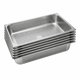 thumbnail image 1 of Pack 6 Depositos Gastro GN 1/1 x 100 mm Acero Inox PERFORADO, 1 of 4