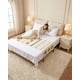 thumbnail image 2 of Piecera De Cama Boho Con Dos Fundas Cojin Bordado, 2 of 7