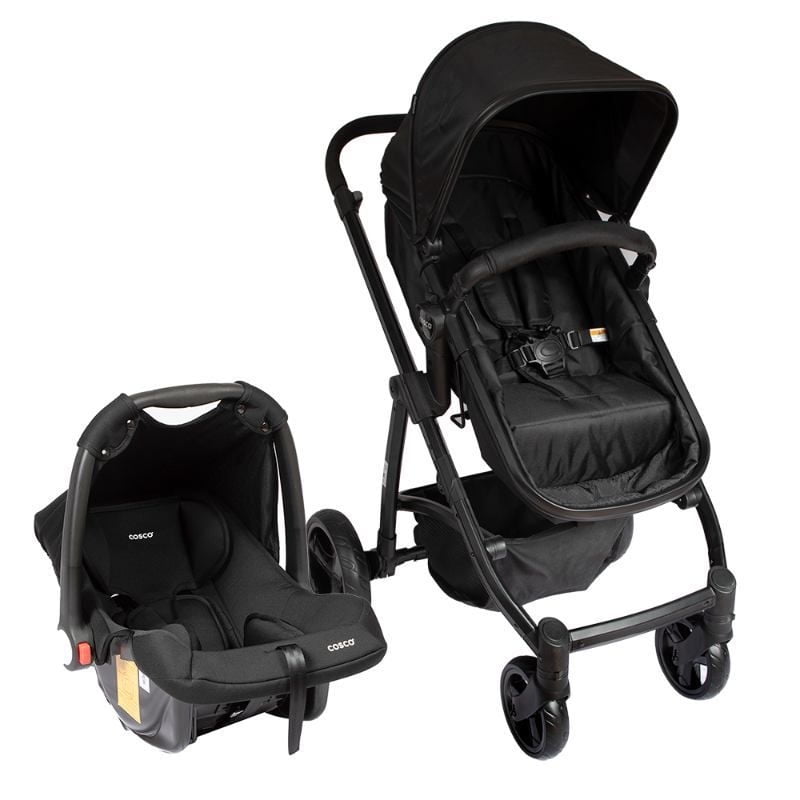 Cosco - Coche Bebé Travel System Morgan Negro/Mxz-Ed