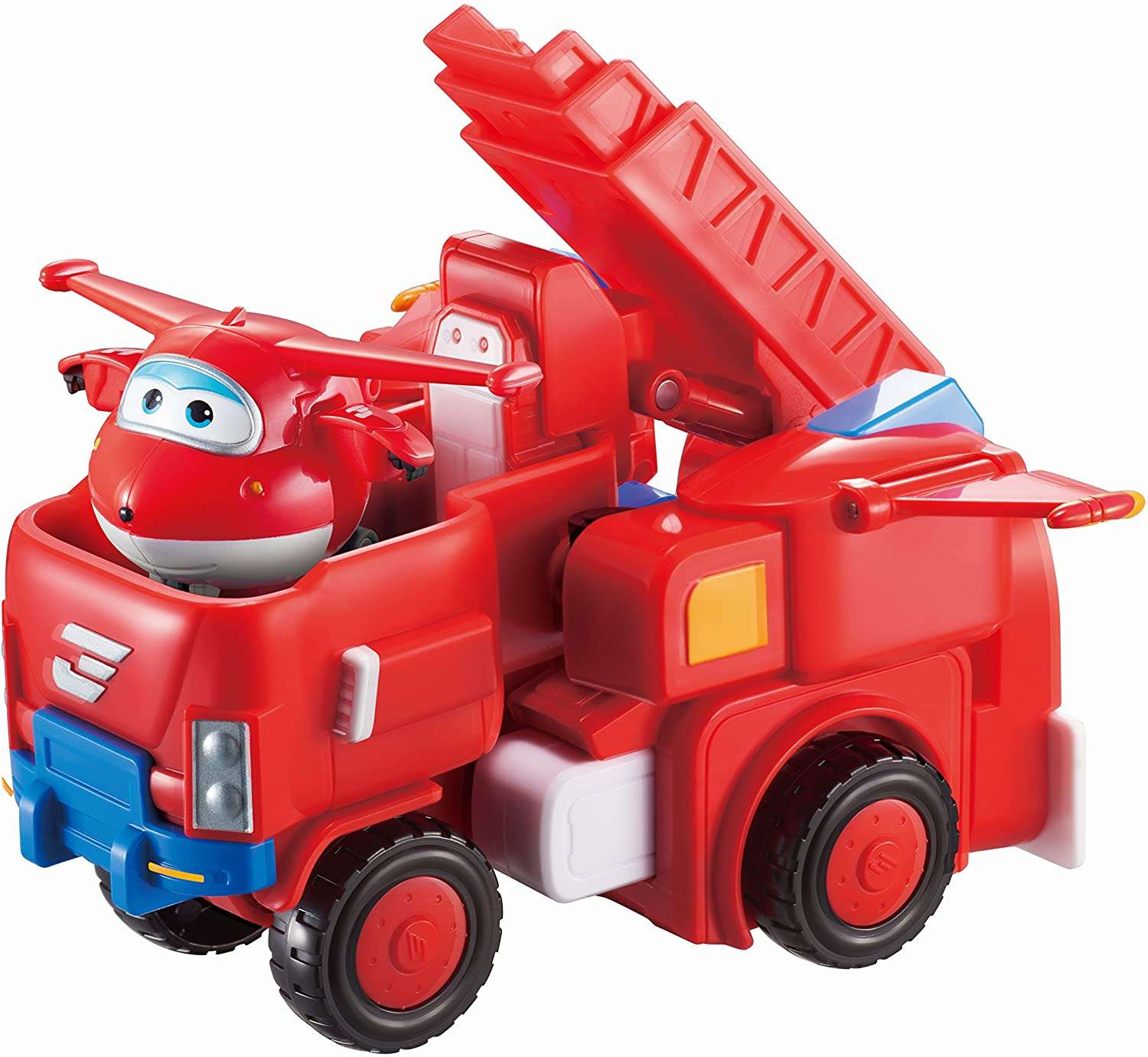 Conjunto De Vehículos Transformables Super Wings Jett Rob Rat