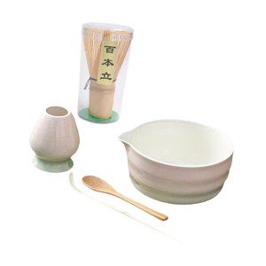 Magideal - Matcha Tea Juego De Té Japonés Fabricando Cerámica De Cerámica Batch Batcher Schisk Batcha Para Familia, Cumpleaños De Amantes Del Té, Regalos Rosa