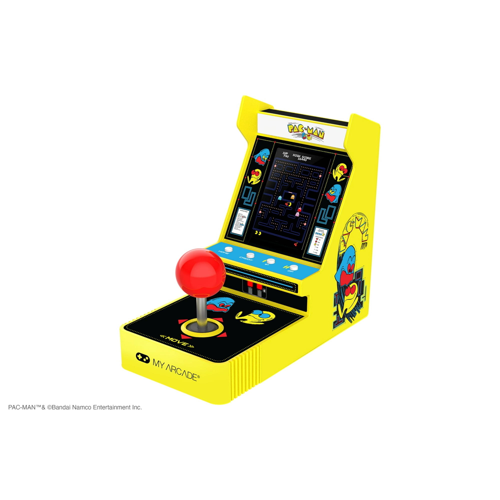 Consola De Juegos My Arcade Pac-man Joystick Player Con 2 Modos De Juego