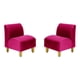 thumbnail image 1 of Set Poltrona Soft 1C Felpa 01 Burdeo, 1 of 5