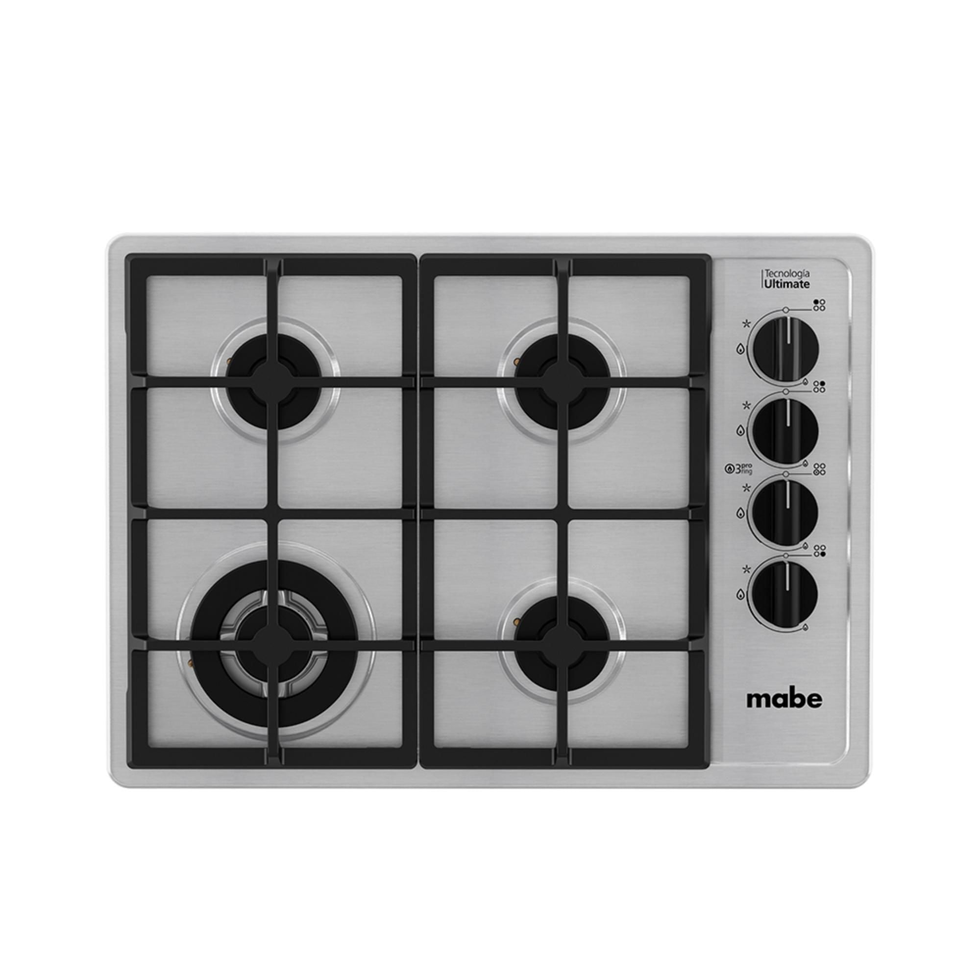 Mabe - Encimera Gas Licuado 4 Quemadores Cmg6044Ld-1Cl