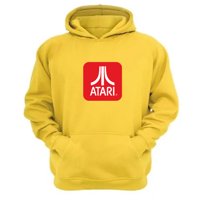 Genérico - Polerón Canguro Atari Amarillo Talla S Unisex
