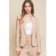 thumbnail image 2 of Blazer Mkfashionsclothing Vertigo Beige M, 2 of 5