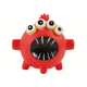 thumbnail image 1 of Juguete de goma monstruo chillon para perro (Rojo), 1 of 4