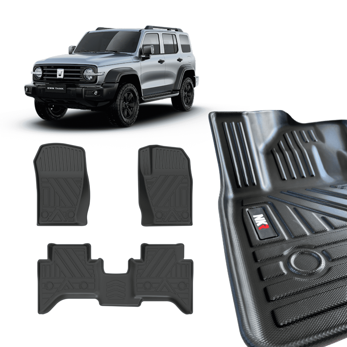 Pisos Calce Perfecto Great Wall Tank 300 3d Nekkar