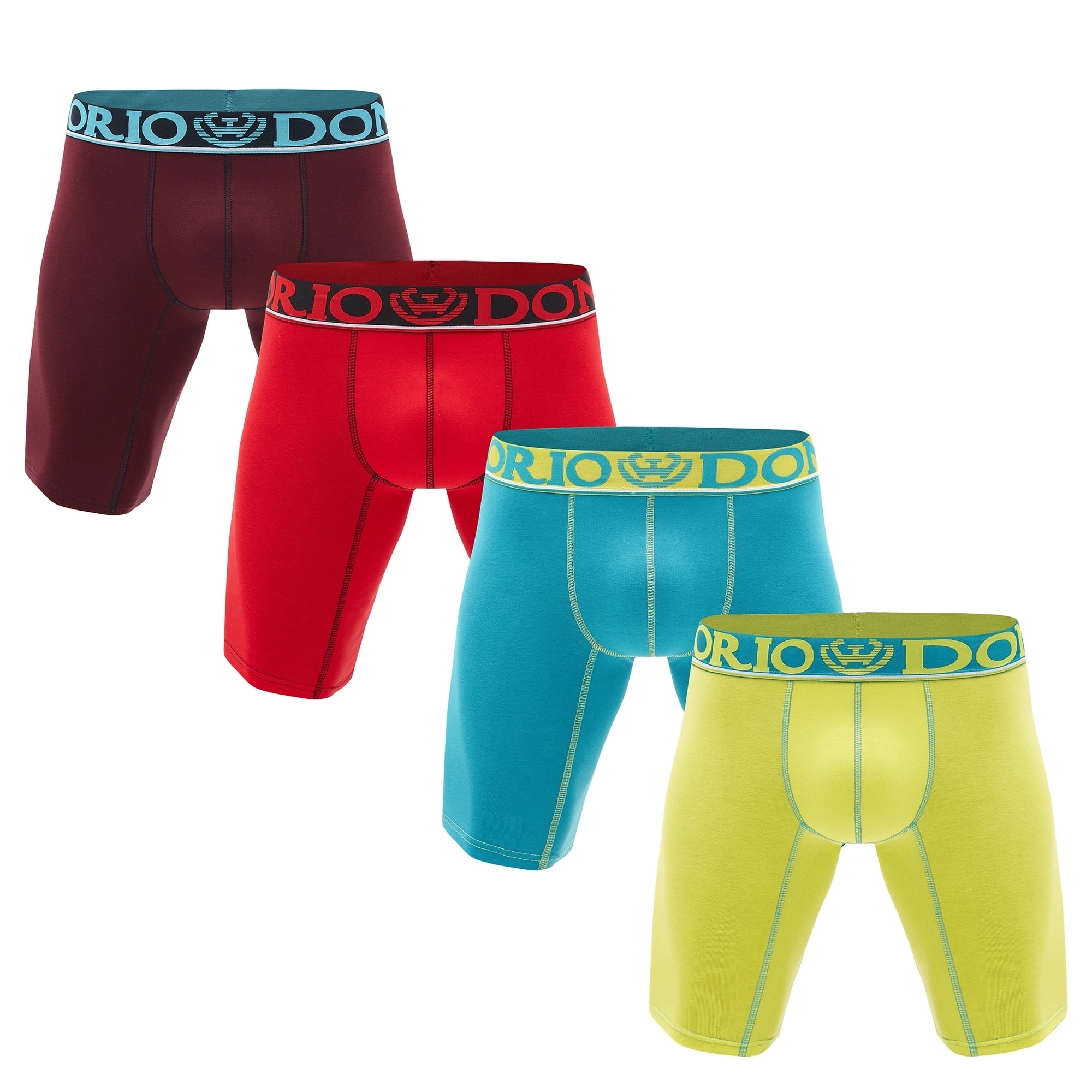Giovacchino - Pack De 4 Boxer Largo Algodón Hombre