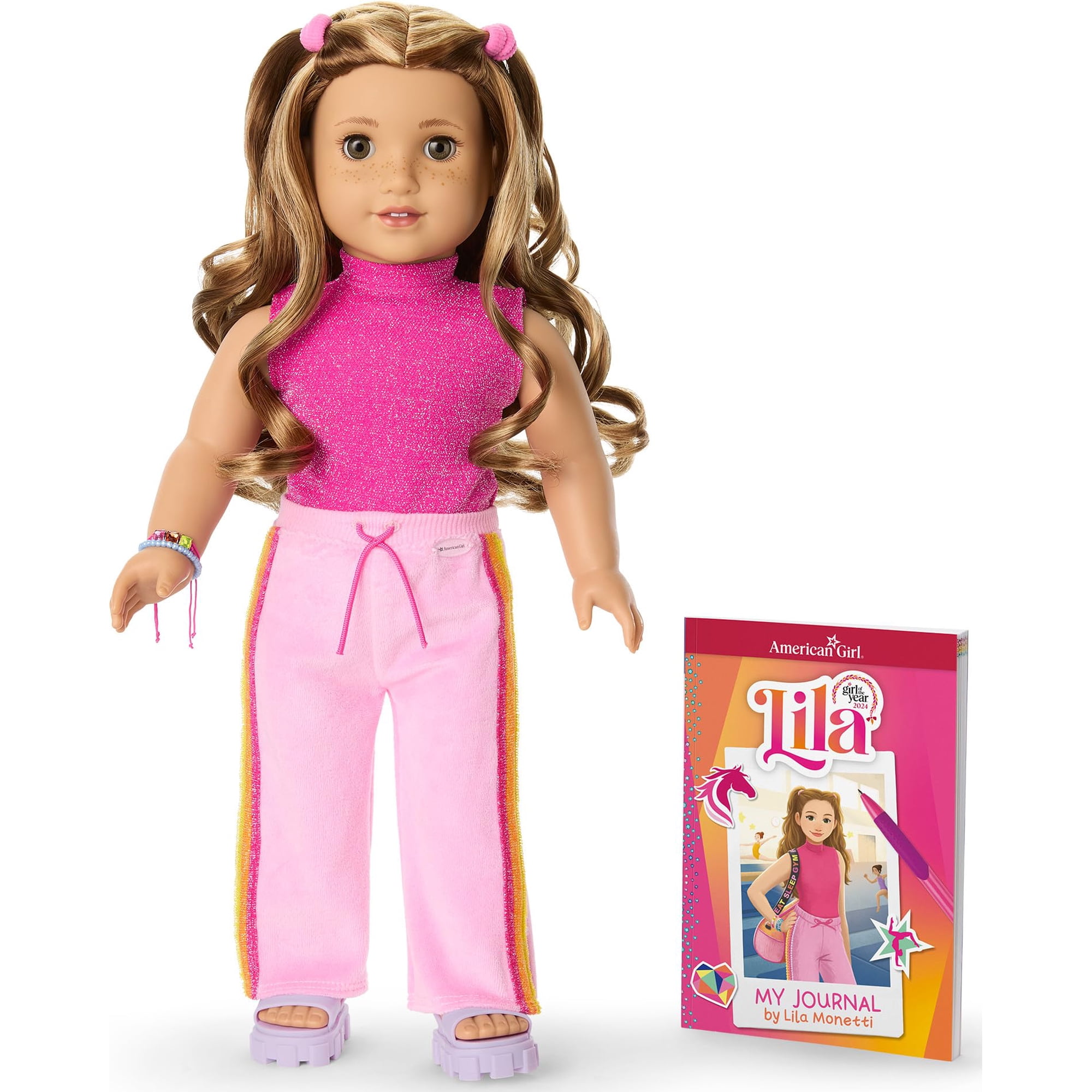 Muñeca American Girl Lila 45 Cm Chica Del Año 2024