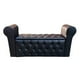thumbnail image 1 of Banqueta Baul HVM Capitone Negro Cuero Pu, 1 of 3