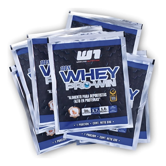 Sachet Proteína Whey Pro Win 33 Grs. Winkler Nutrition