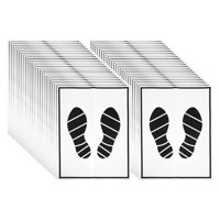 Magideal - 50 Alfombrillas De Papel Para El Suelo Del Coche, Alfombrillas Desechables, Para El Cuidado Del Coche, Alfombrillas Portátiles Para El Suelo Del Vehíc