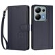 thumbnail image 3 of Funda Cartera Trébol para Xiaomi Redmi Note 13 Pro 4G con Ranuras Tarjetas y Carga Inalámbrica Azul oscuro, 3 of 6