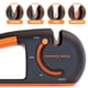 thumbnail image 2 of Afilador de cuchillos Sharp Pebble Orange Ninja Manual de 4 etapas, 2 of 6