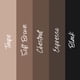 thumbnail image 3 of Lápiz para Cejas L.A. COLORS On Point Marrón Suave, 3 of 7