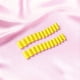 thumbnail image 3 of Uñas Postizas JOYVVEW Medianas Cuadradas Amarillo Set de 28 Piezas, 3 of 7