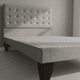 thumbnail image 2 of Cama 2 Plazas Abotonada Incluye Base Y Respaldo Gris, 2 of 4