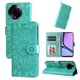 thumbnail image 1 of Funda tipo cartera FOXDOCK para Realme C67 5G , diseño girasol en relieve, cuero PU, cierre magnético, soporte y tarjetero, 1 of 5