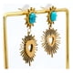 thumbnail image 4 of Aros De Fiesta, Sagrado Corazon Turquesa, Matrimonio Dorado, 4 of 4