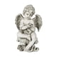 thumbnail image 2 of Escultura De Jardín Querubín Ángel Estatua De Jardín Para Patio Al Aire Libre Ángel Decorativo Con Pájaro, 2 of 5