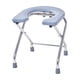 thumbnail image 2 of Silla De Taburete De Inodoro En Cuclillas Para Personas Mayores Para Ba?o Asiento De Silla De Inodoro Portátil Gris 38 Cm De Alto, 2 of 5