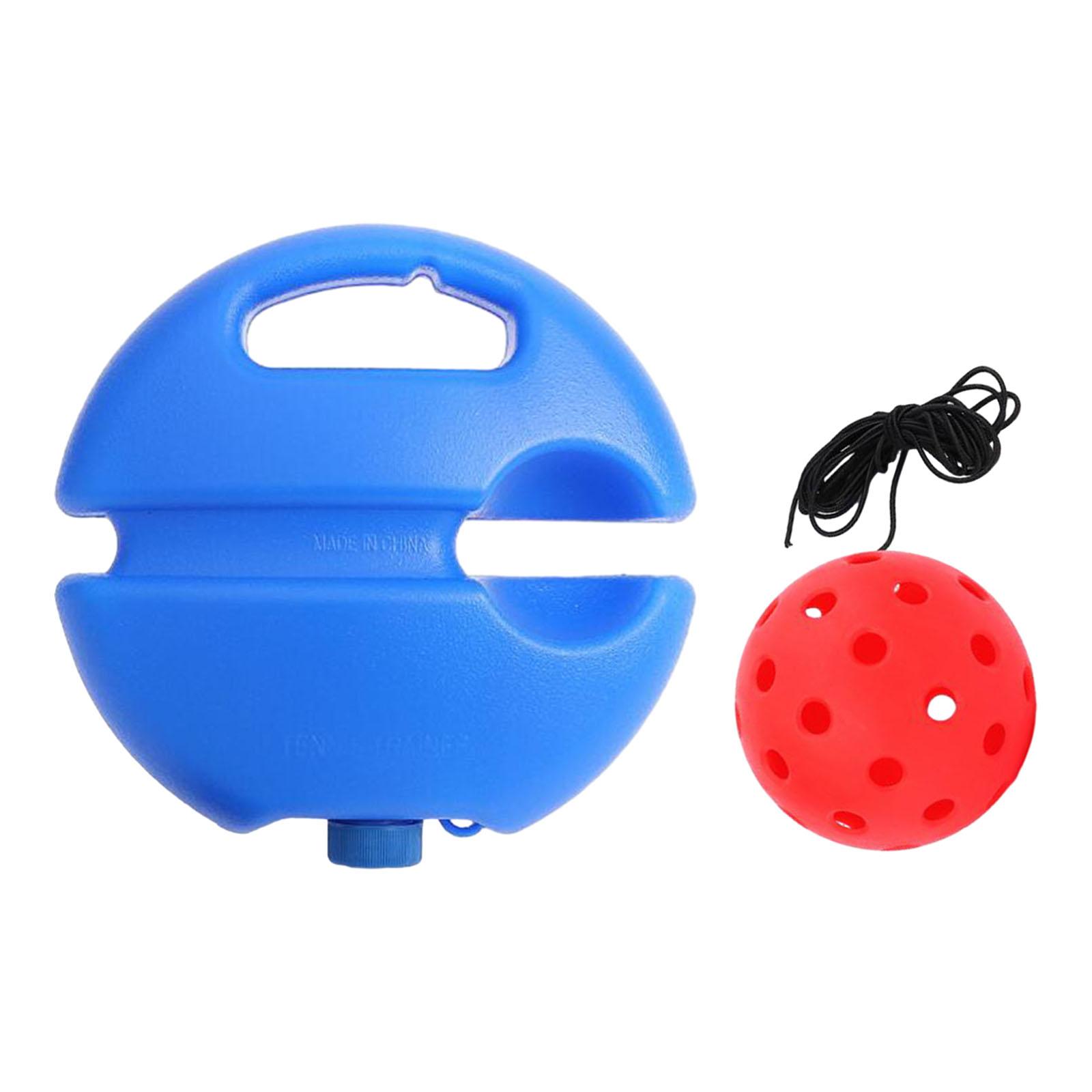 Magideal - Entrenador De Pickleball, Ayuda De Entrenamiento De Pickleball, Entrenador De Tenis De Base De Práctica Portátil Para Principiantes, Entrenamiento De