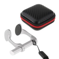 Magideal - Pinzas Para La Nariz Para Nadar, Clip Para La Nariz Para Adultos, Protector De Nariz Con Cordón Para Deportes Acuáticos, Buceo, Accesorio De Natación Plata